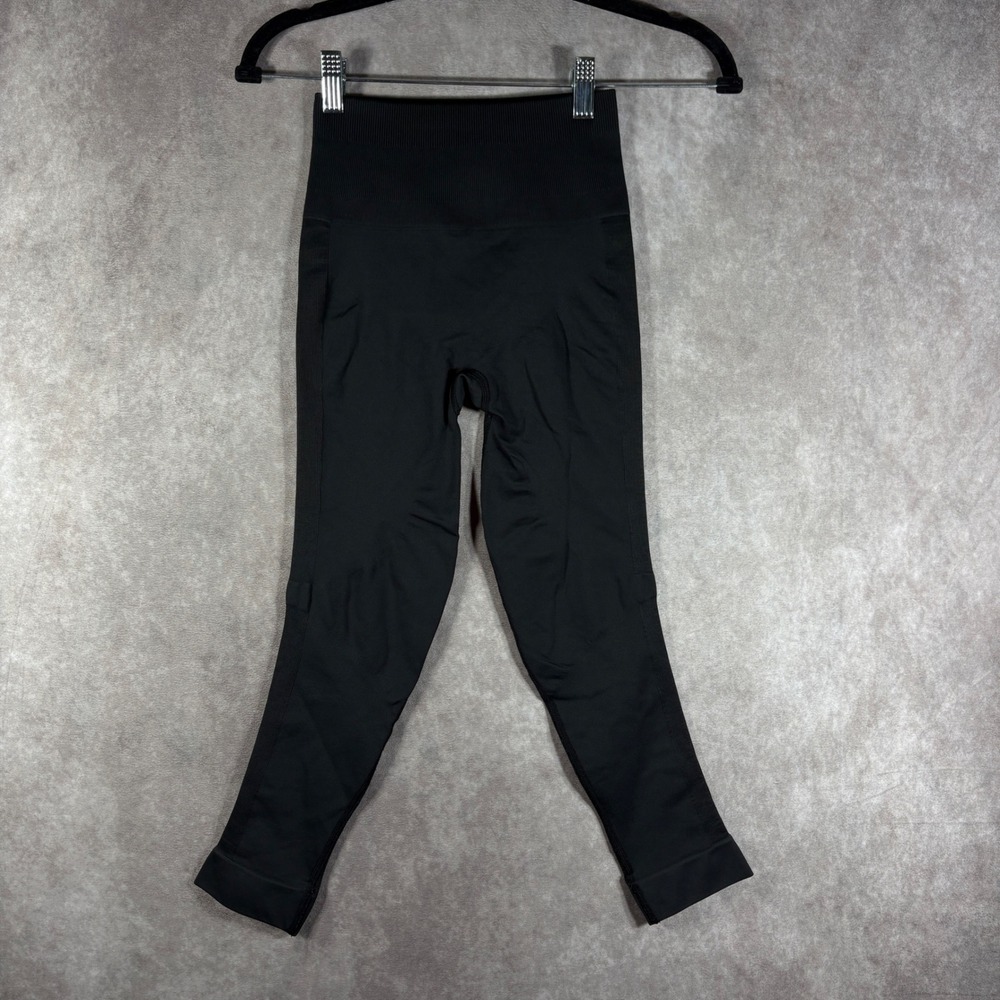 Lululemon Leggings Women 4 Black Ebb To Street Tight Seamless High Rise Crop Gym